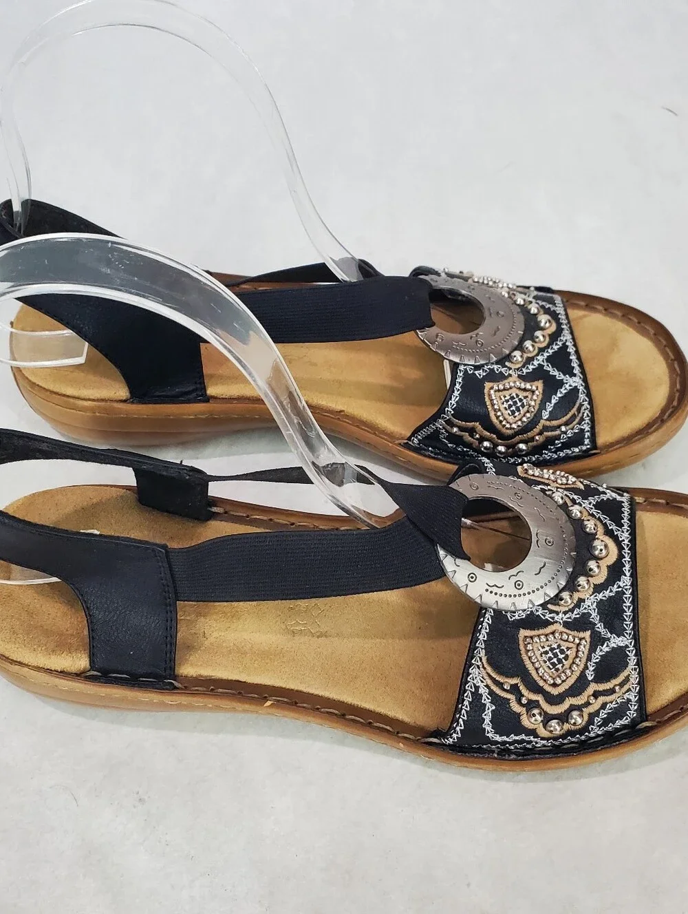 Reiker Women’s Comfort Sandal SZ 7 M/38 Regina